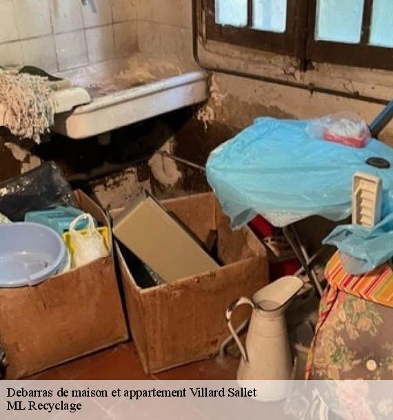 Debarras de maison et appartement  villard-sallet-73110 ML Recyclage 