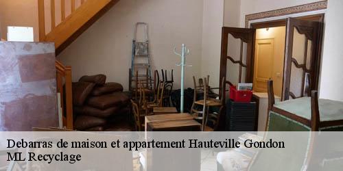 Debarras de maison et appartement hauteville-gondon-73700 ML Recyclage