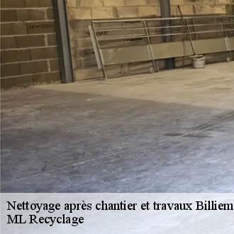 Nettoyage après chantier et travaux billieme-73170 ML Recyclage