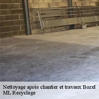 Nettoyage après chantier et travaux  bozel-73350 ML Recyclage 