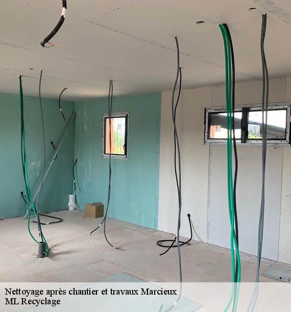 Nettoyage après chantier et travaux  marcieux-73470 ML Recyclage 