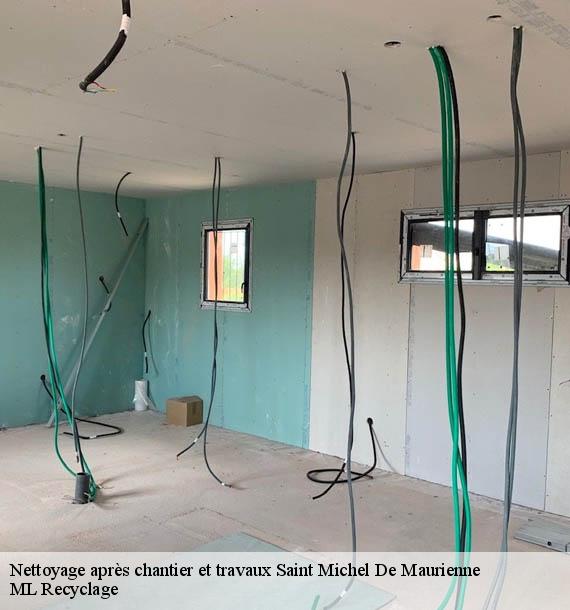 Nettoyage après chantier et travaux saint-michel-de-maurienne-73140 ML Recyclage