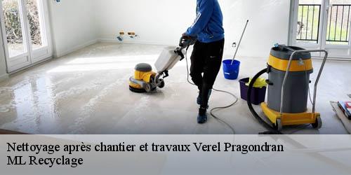 Nettoyage après chantier et travaux  verel-pragondran-73230 ML Recyclage 