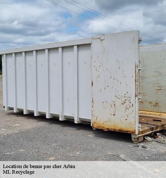 Location de benne pas cher arbin-73800 ML Recyclage