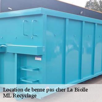 Location de benne pas cher  la-biolle-73410 ML Recyclage 