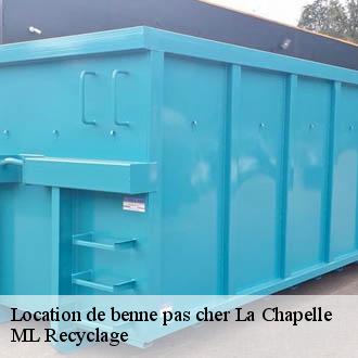 Location de benne pas cher  la-chapelle-73660 ML Recyclage 