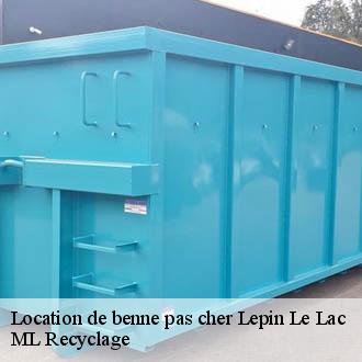 Location de benne pas cher  lepin-le-lac-73610 ML Recyclage 