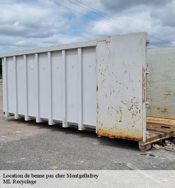 Location de benne pas cher  montgellafrey-73130 ML Recyclage 