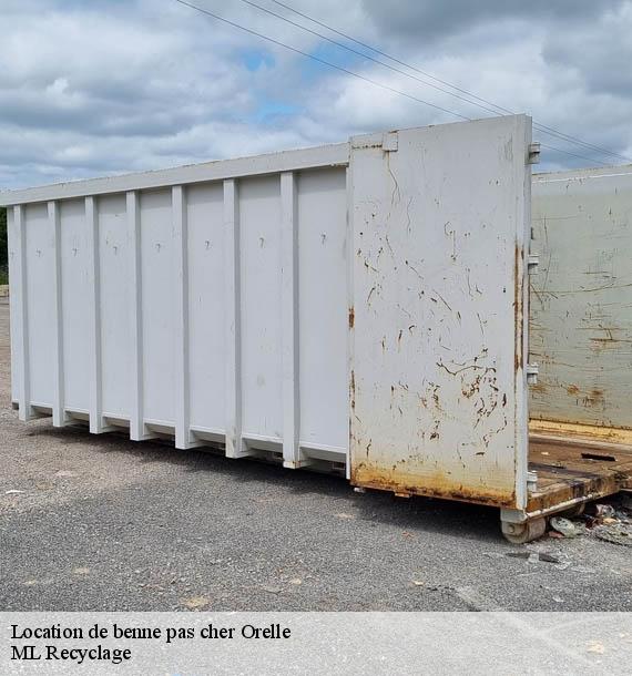 Location de benne pas cher  orelle-73140 ML Recyclage 