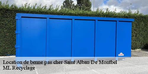 Location de benne pas cher  saint-alban-de-montbel-73610 ML Recyclage 