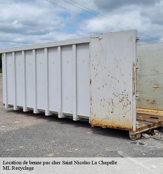 Location de benne pas cher saint-nicolas-la-chapelle-73590 ML Recyclage