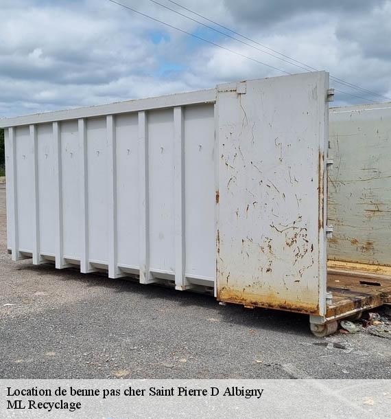 Location de benne pas cher saint-pierre-d-albigny-73250 ML Recyclage