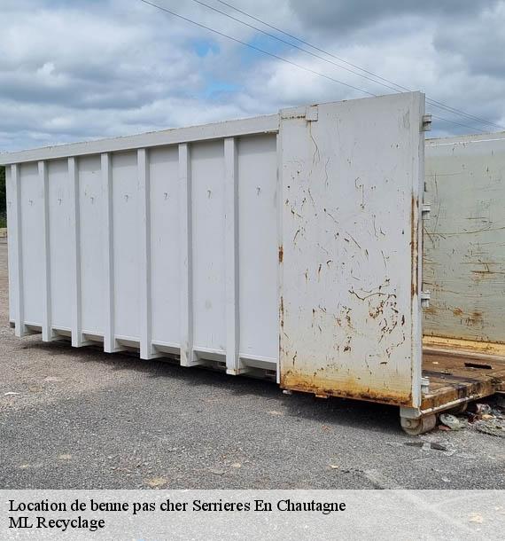 Location de benne pas cher  serrieres-en-chautagne-73310 ML Recyclage 