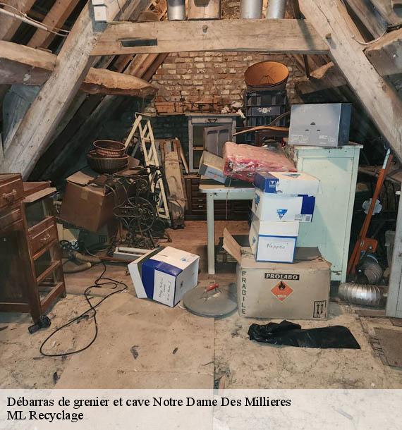 Débarras de grenier et cave  notre-dame-des-millieres-73460 ML Recyclage 
