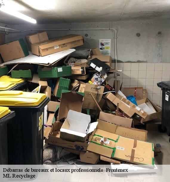 Débarras de bureaux et locaux professionnels frontenex-73460 ML Recyclage