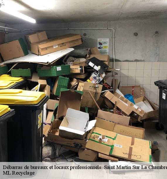 Débarras de bureaux et locaux professionnels saint-martin-sur-la-chambre-73130 ML Recyclage