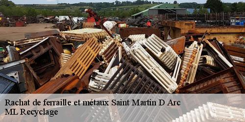 Rachat de ferraille et métaux saint-martin-d-arc-73140 ML Recyclage