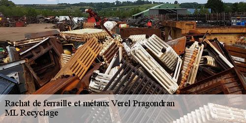 Rachat de ferraille et métaux verel-pragondran-73230 ML Recyclage