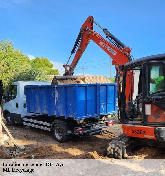 Location de bennes DIB ayn-73470 ML Recyclage