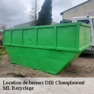 Location de bennes DIB champlaurent-73390 ML Recyclage