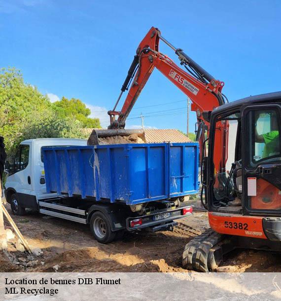 Location de bennes DIB  flumet-73590 ML Recyclage 