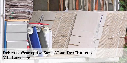 Débarras d'entreprise saint-alban-des-hurtieres-73220 ML Recyclage