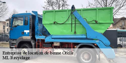 Entreprise de location de benne orelle-73140 ML Recyclage