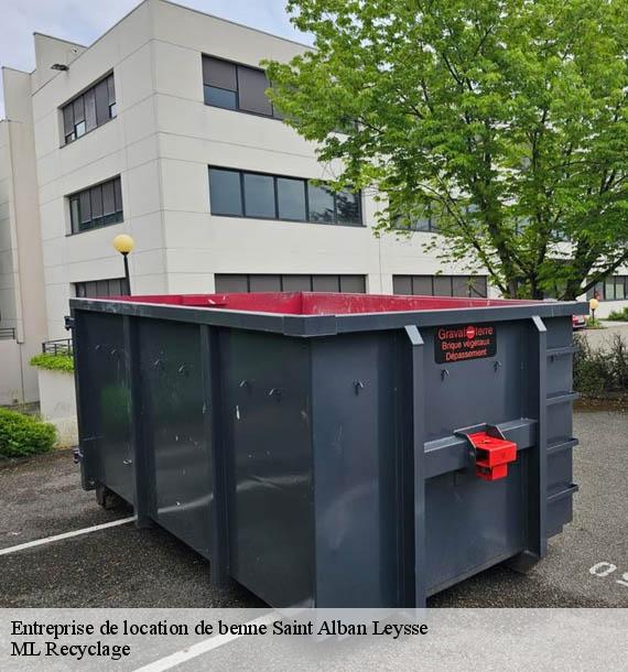Entreprise de location de benne  saint-alban-leysse-73230 ML Recyclage 