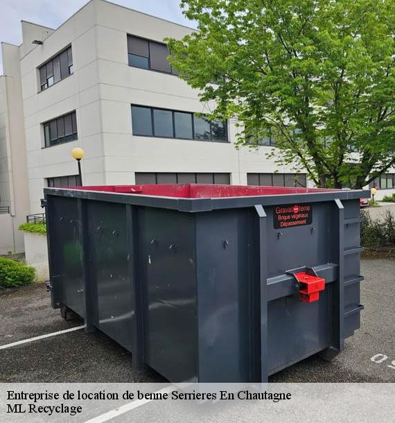 Entreprise de location de benne  serrieres-en-chautagne-73310 ML Recyclage 