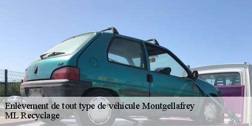 Enlèvement de tout type de véhicule montgellafrey-73130 ML Recyclage