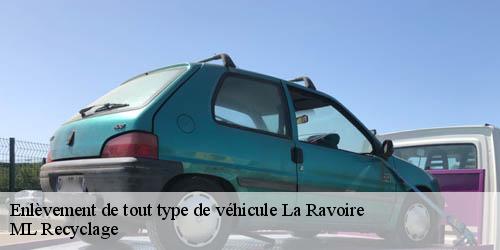 Enlèvement de tout type de véhicule  la-ravoire-73490 ML Recyclage 