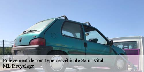 Enlèvement de tout type de véhicule saint-vital-73460 ML Recyclage