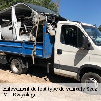 Enlèvement de tout type de véhicule seez-73700 ML Recyclage
