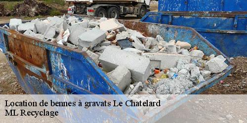 Location de bennes à gravats  le-chatelard-73630 ML Recyclage 