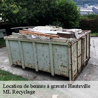 Location de bennes à gravats  hauteville-73390 ML Recyclage 
