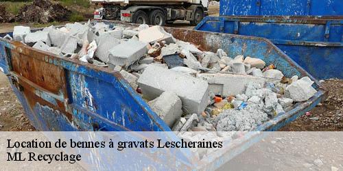 Location de bennes à gravats  lescheraines-73340 ML Recyclage 