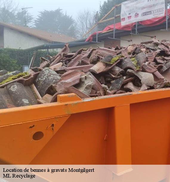 Location de bennes à gravats  montgilgert-73220 ML Recyclage 