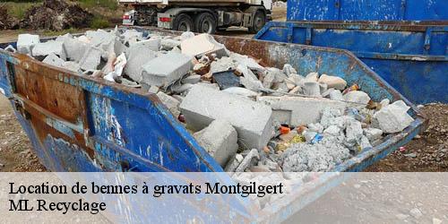 Location de bennes à gravats  montgilgert-73220 ML Recyclage 