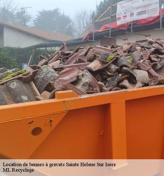 Location de bennes à gravats sainte-helene-sur-isere-73460 ML Recyclage
