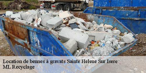 Location de bennes à gravats sainte-helene-sur-isere-73460 ML Recyclage