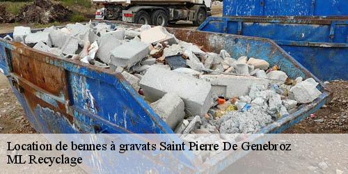 Location de bennes à gravats saint-pierre-de-genebroz-73360 ML Recyclage