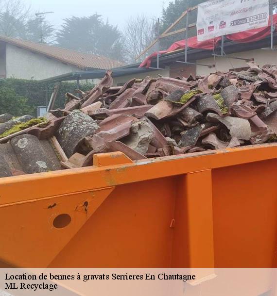 Location de bennes à gravats  serrieres-en-chautagne-73310 ML Recyclage 