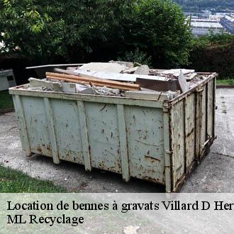 Location de bennes à gravats villard-d-hery-73800 ML Recyclage