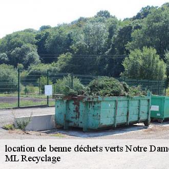location de benne déchets verts  notre-dame-du-cruet-73130 ML Recyclage 