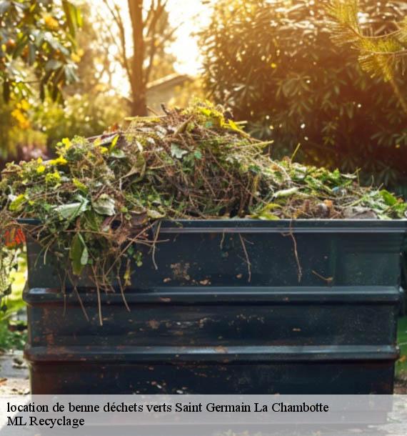 location de benne déchets verts saint-germain-la-chambotte-73410 ML Recyclage