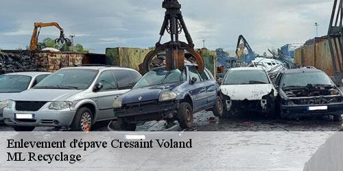 Enlevement d'épave cresaint-voland-73590 ML Recyclage