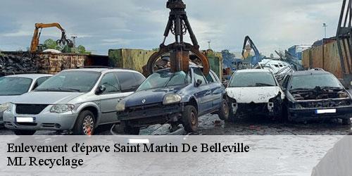 Enlevement d'épave saint-martin-de-belleville-73440 ML Recyclage