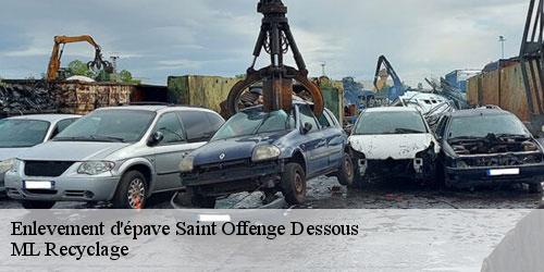 Enlevement d'épave saint-offenge-dessous-73100 ML Recyclage