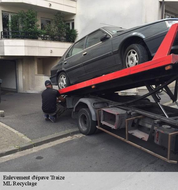 Enlevement d'épave traize-73170 ML Recyclage